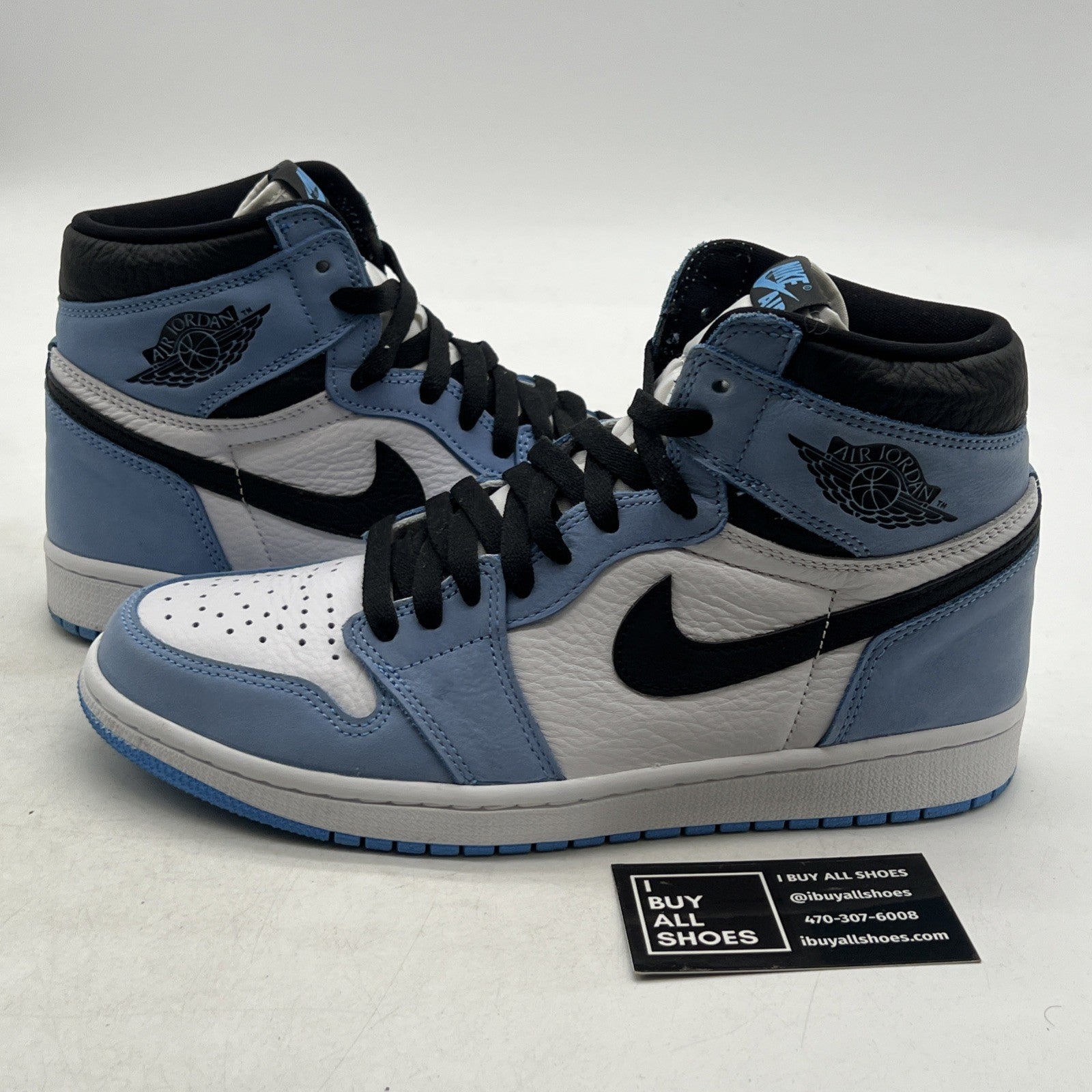 Size 9 - Air Jordan 1 Retro OG High University Blue (555088-134)