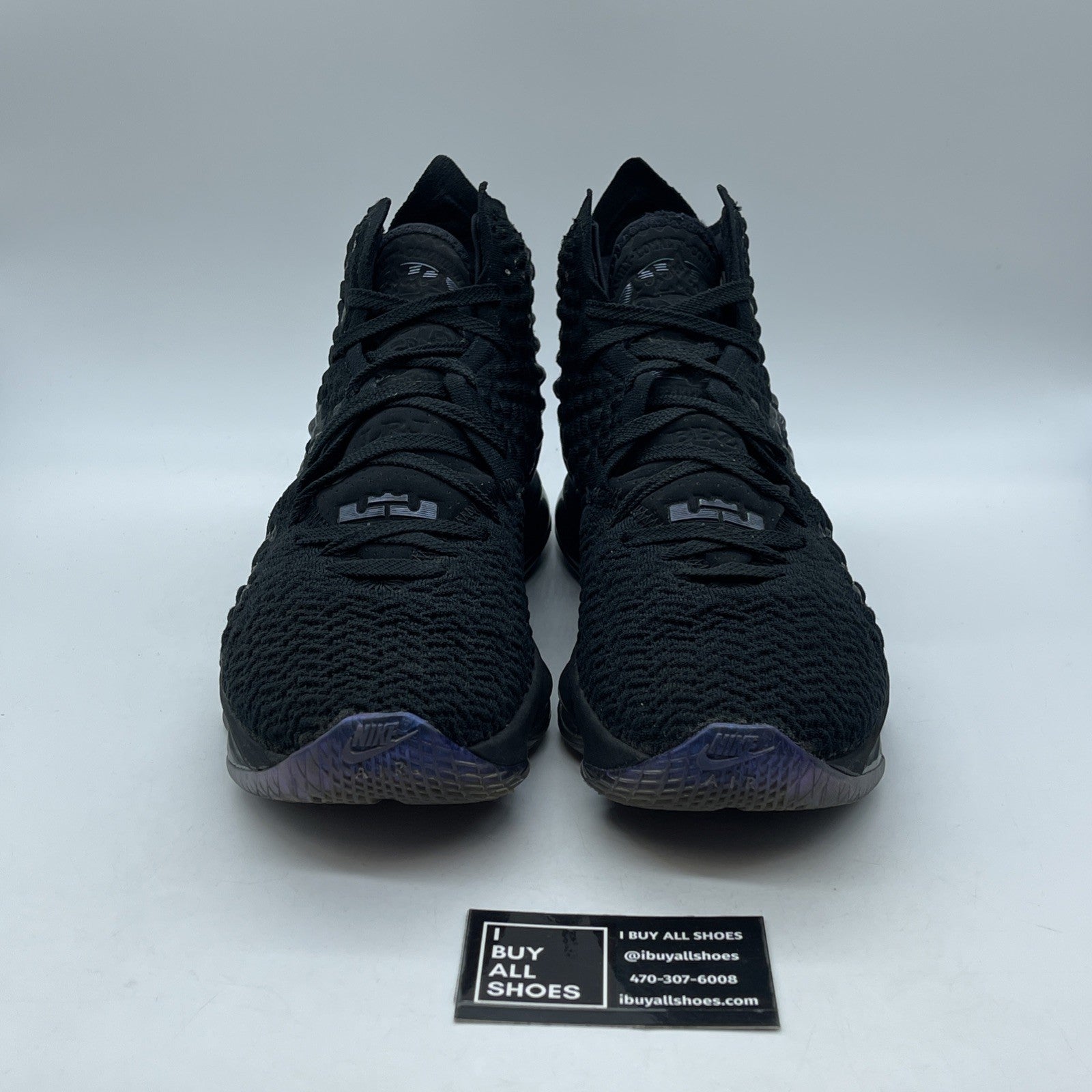 Size 12 - Nike LeBron 17 Currency Black White Suede (BQ3177-001)