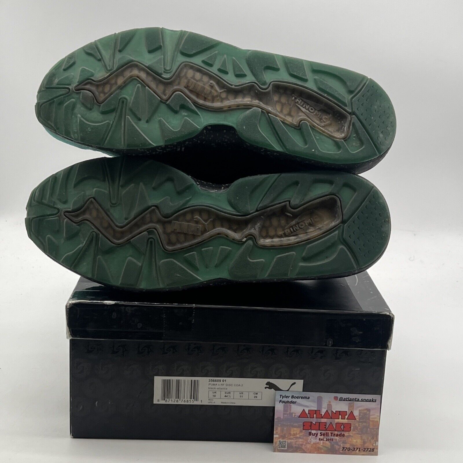 Size 11 - PUMA Ronnie Fieg x Disc Blaze COA Mint (356609-01)