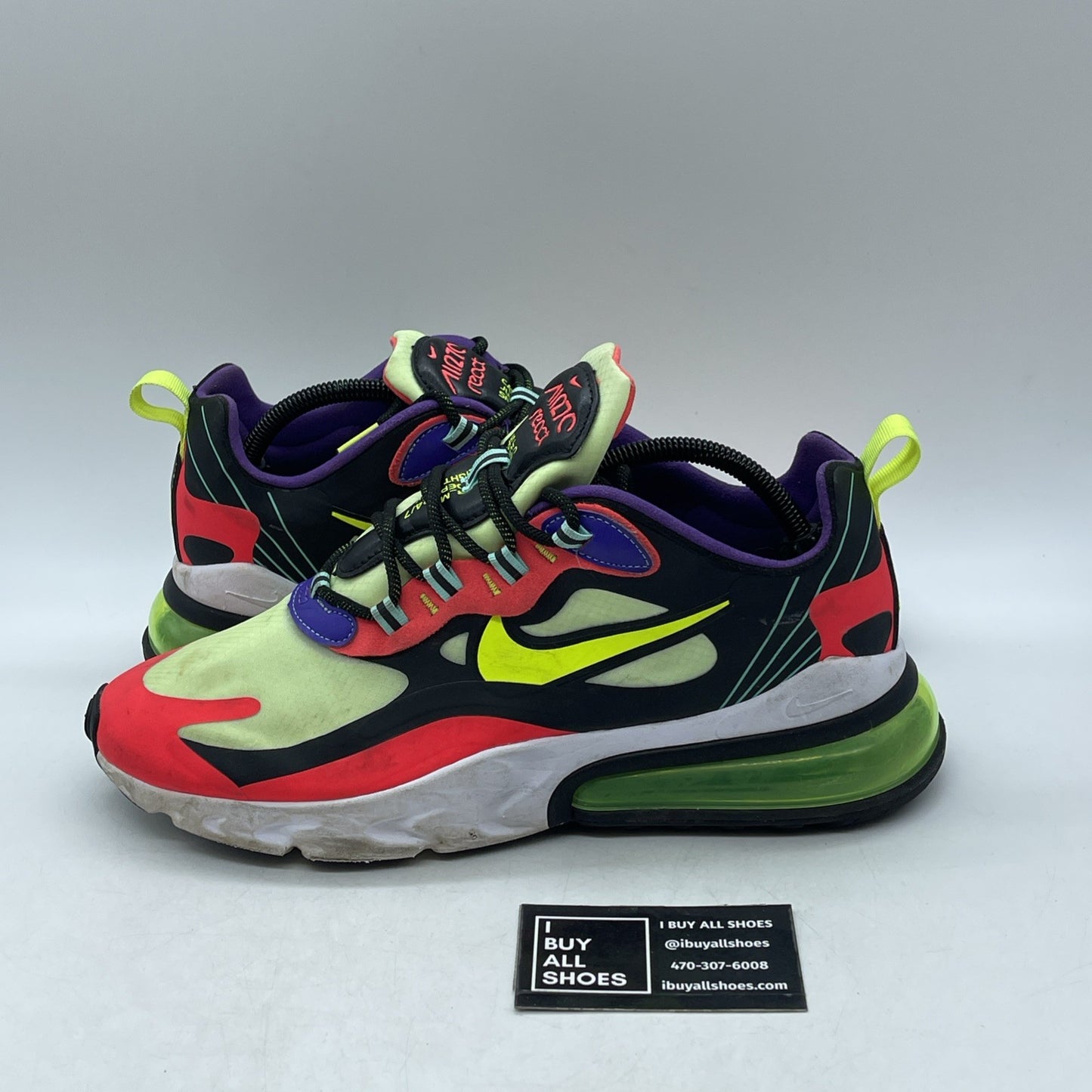 Size 10.5 - Nike Air Max 270 React Parachute (CU4705-001)