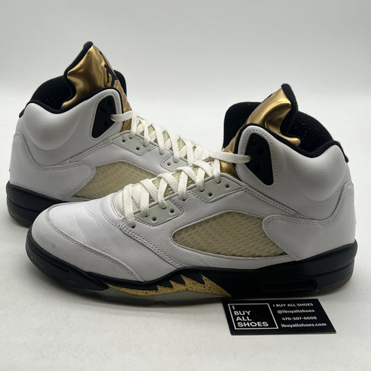 Size 12 - Air Jordan 5 Retro Olympic (136027-133)