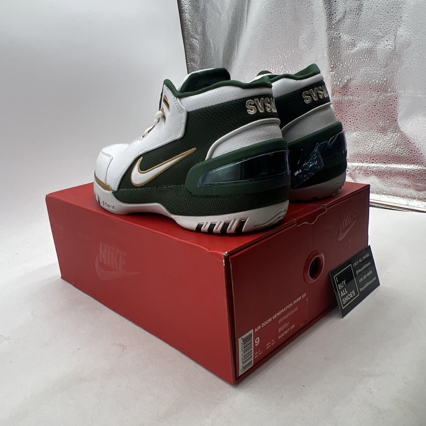 Size 9 - Nike Air Zoom Generation Retro QS SVSM (AO2367-100)