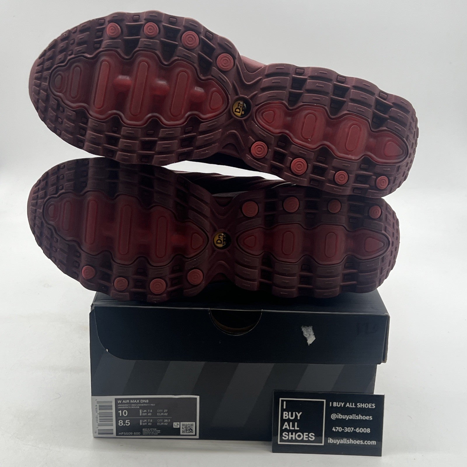 Size 10 - Nike Air Max DN8 University Red W (HF5508-600)