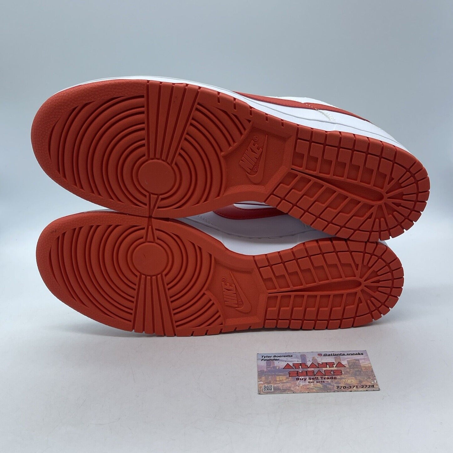 Size 12 - Nike Dunk Low Picante Red White Leather (DV0831-103)