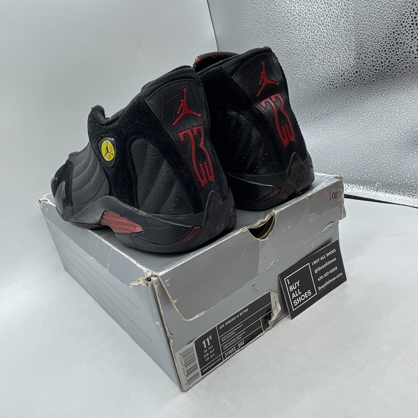 Size 11.5 - Air Jordan 14 Retro 2005 Last Shot (311832-002)