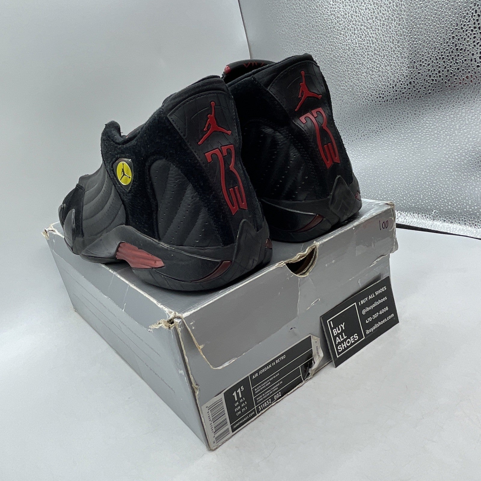 Size 11.5 - Air Jordan 14 Retro 2005 Last Shot (311832-002)