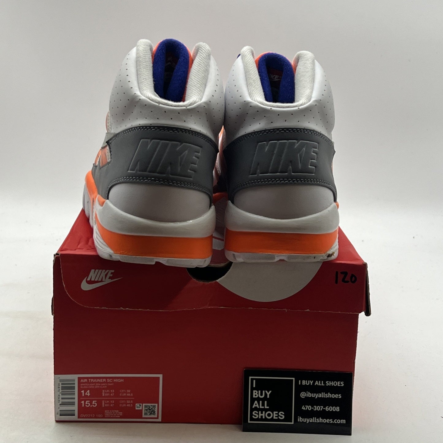 Size 14 - Nike Air Trainer SC High Auburn (DV2212-100)