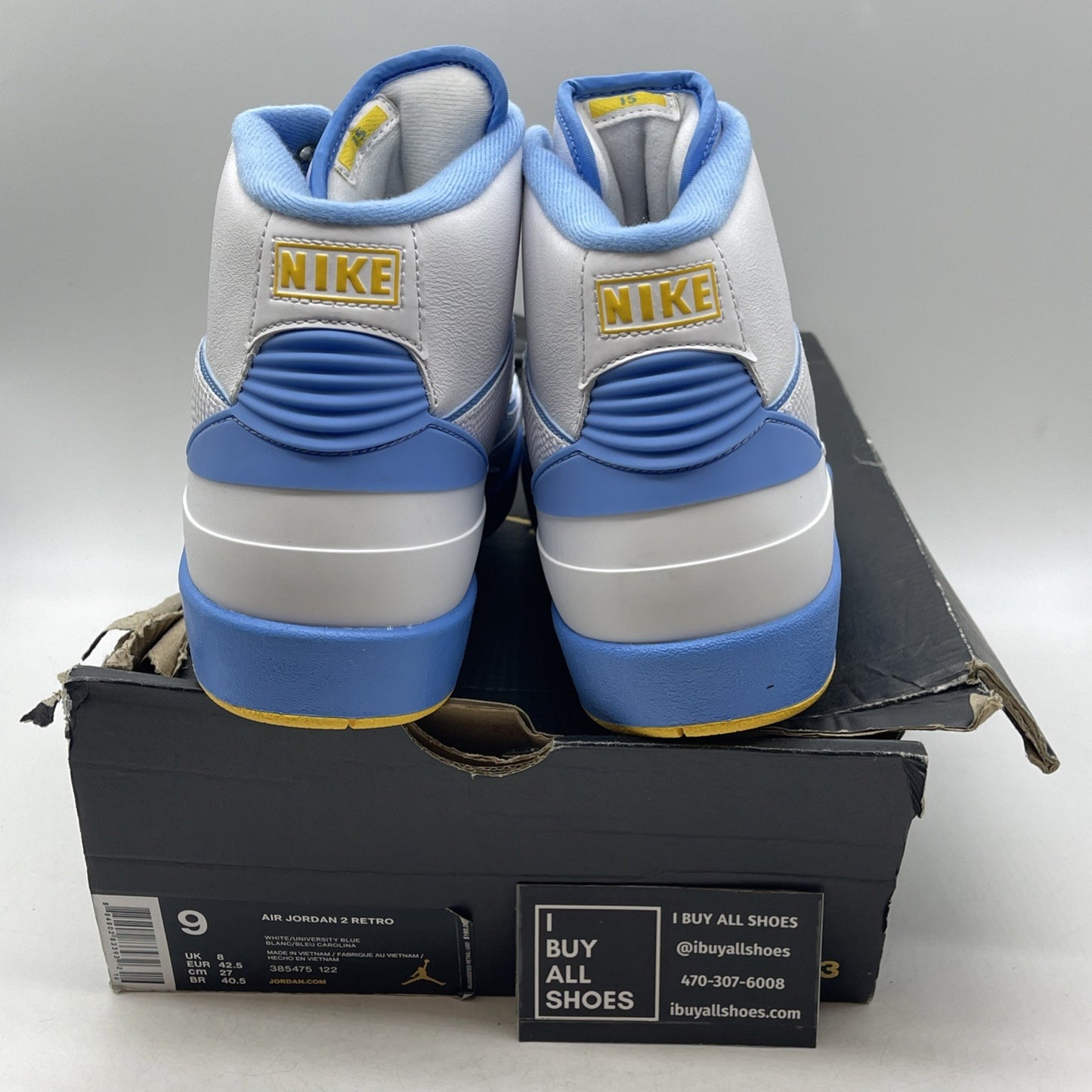 Size 9 - Air Jordan 2 Retro 2018 Melo (385475-122)