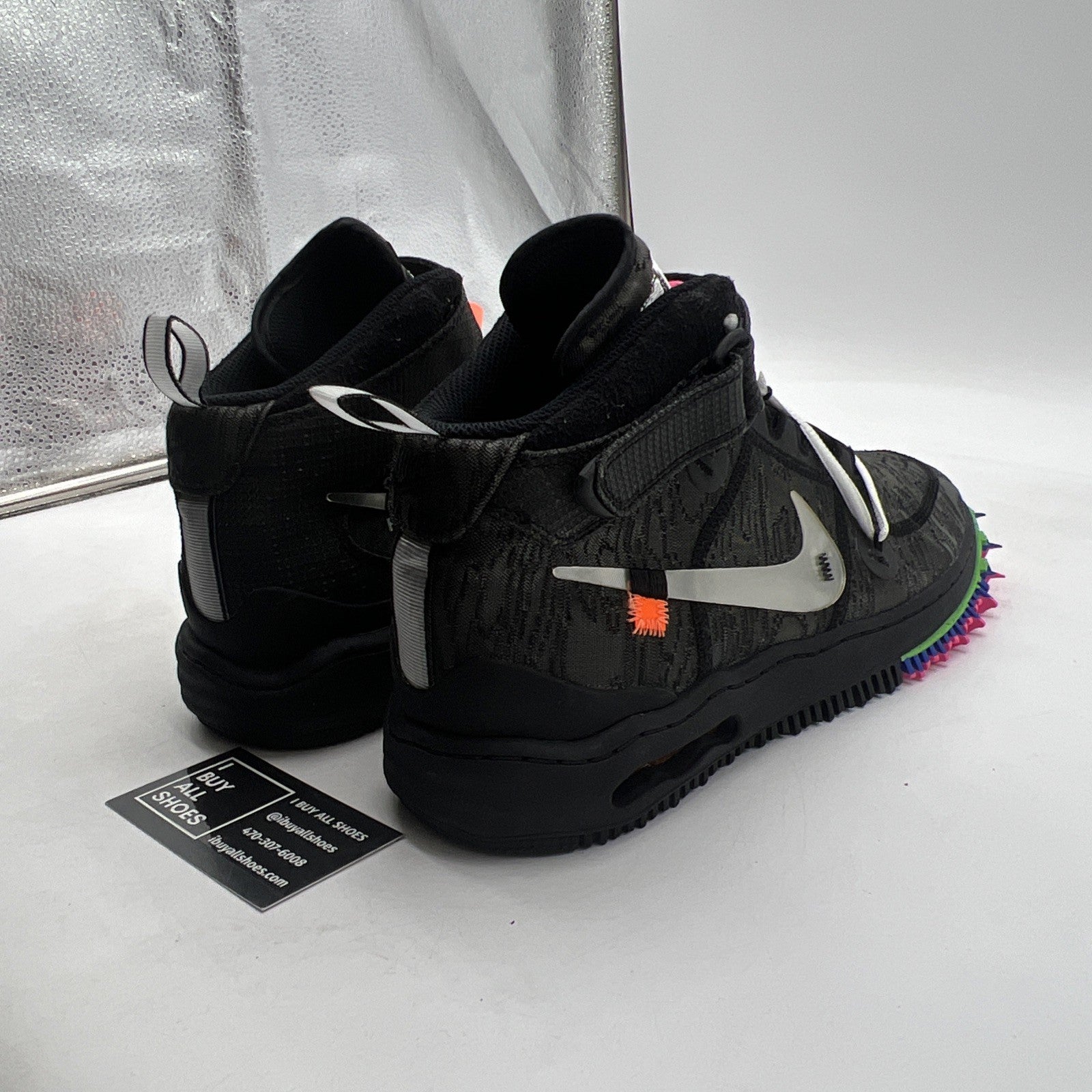 Size 10.5 - Nike Air Force 1 x Off-White Black 2022 (DO6290-001)