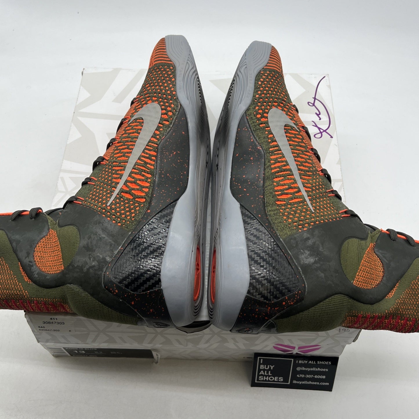 Size 13 - Nike Kobe 9 Elite Strategy (630847-303)