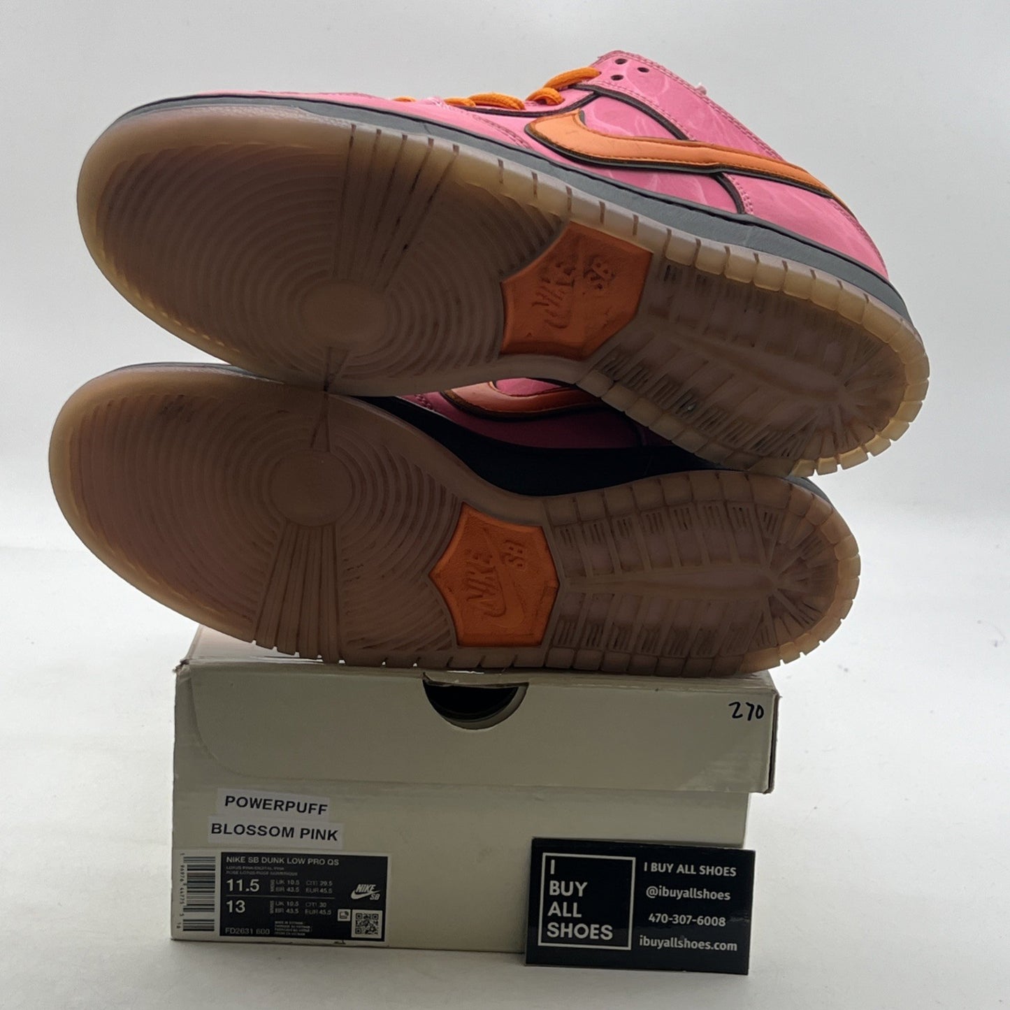Size 11.5 - The Powerpuff Girls x Nike Dunk Pro SB QS Low Blossom (FD2631-600)