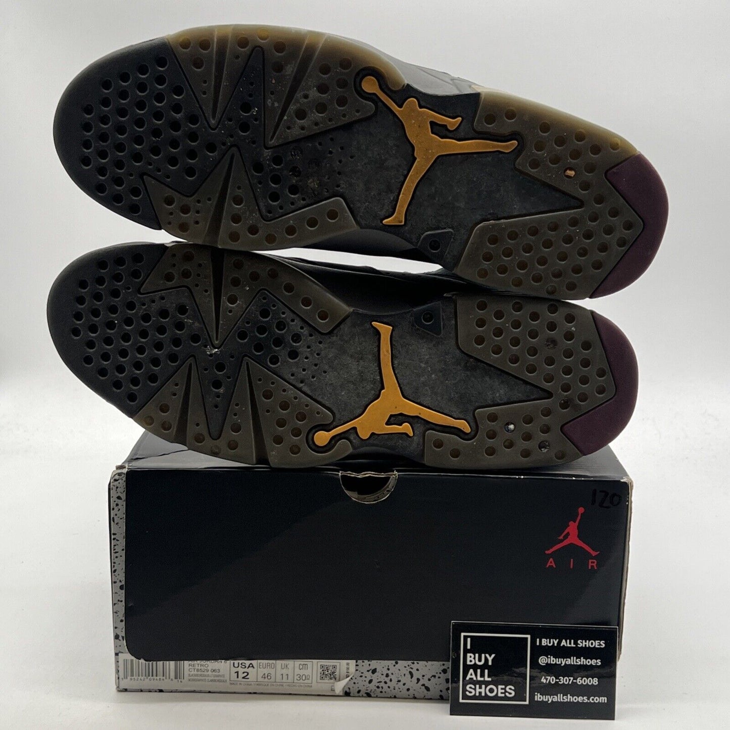 Size 12 - Air Jordan 6 Bordeaux (CT8529-063)