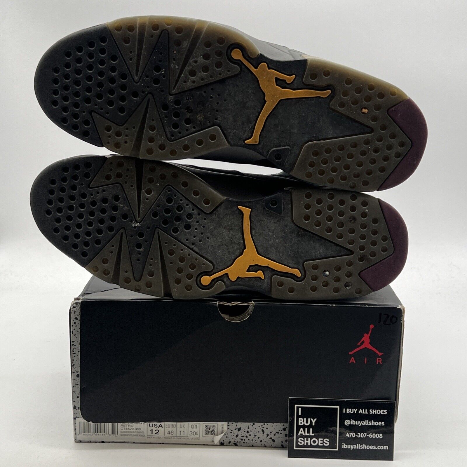 Size 12 - Air Jordan 6 Bordeaux (CT8529-063)