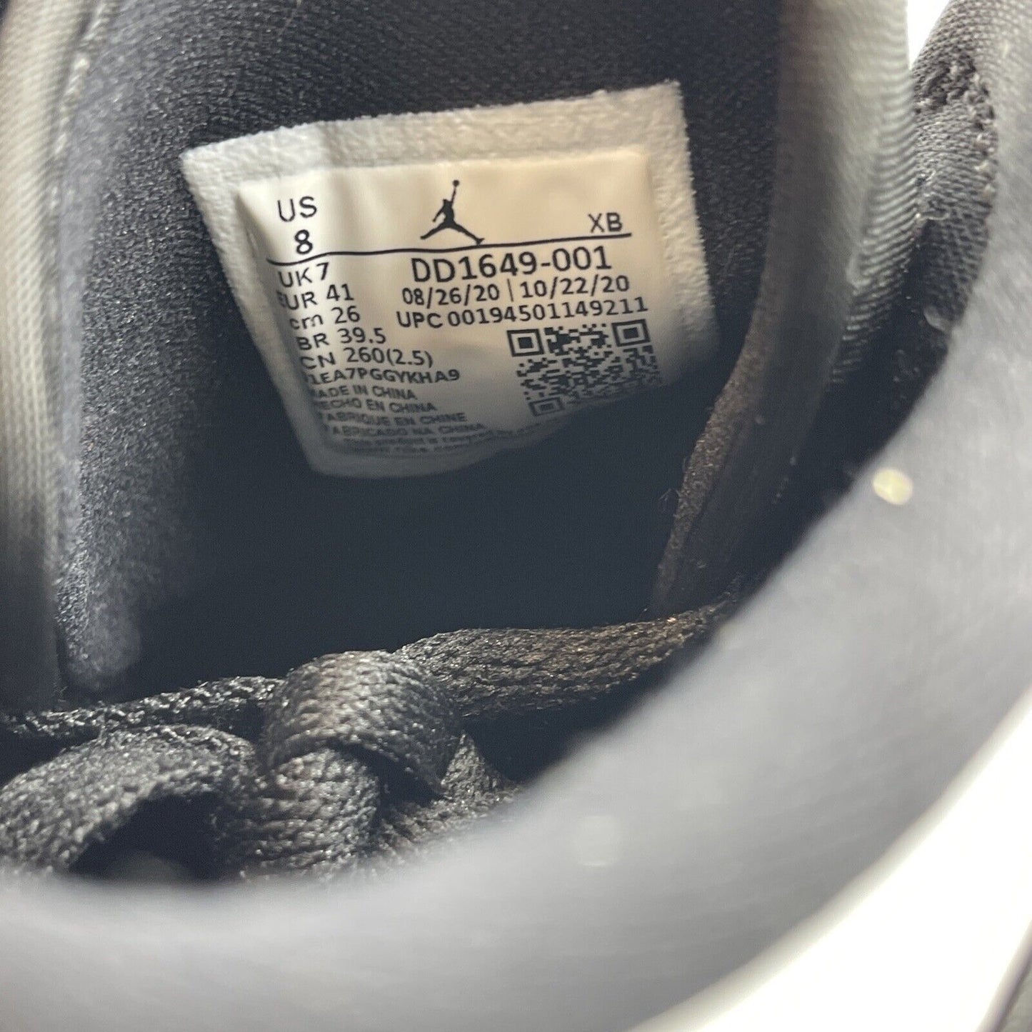 Size 8 - Air Jordan 1 SE Mid All Star White Black Leather (DD1649-001)