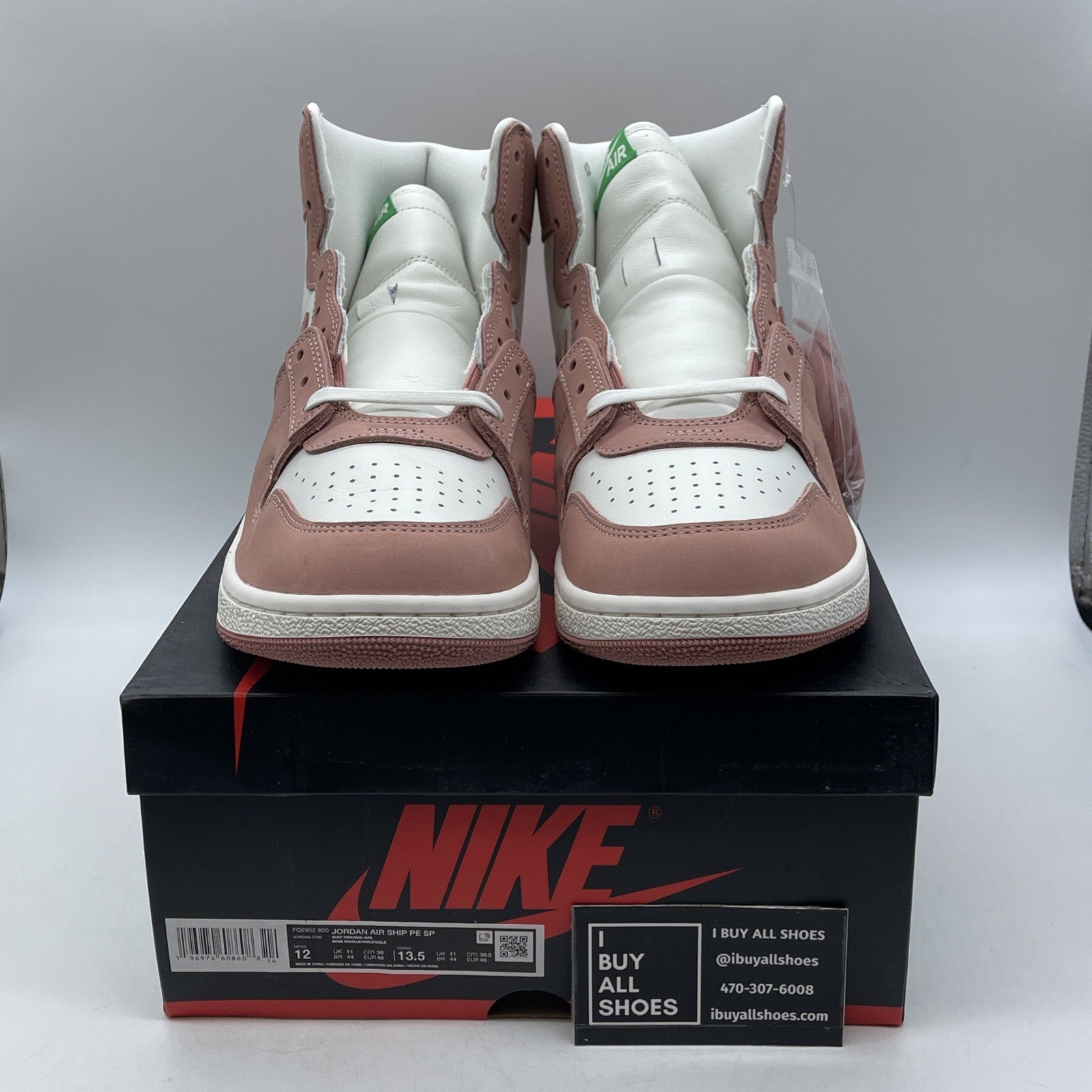 Size 12 - Air Jordan Air Ship PE SP Rust Pink (FQ2952-600)