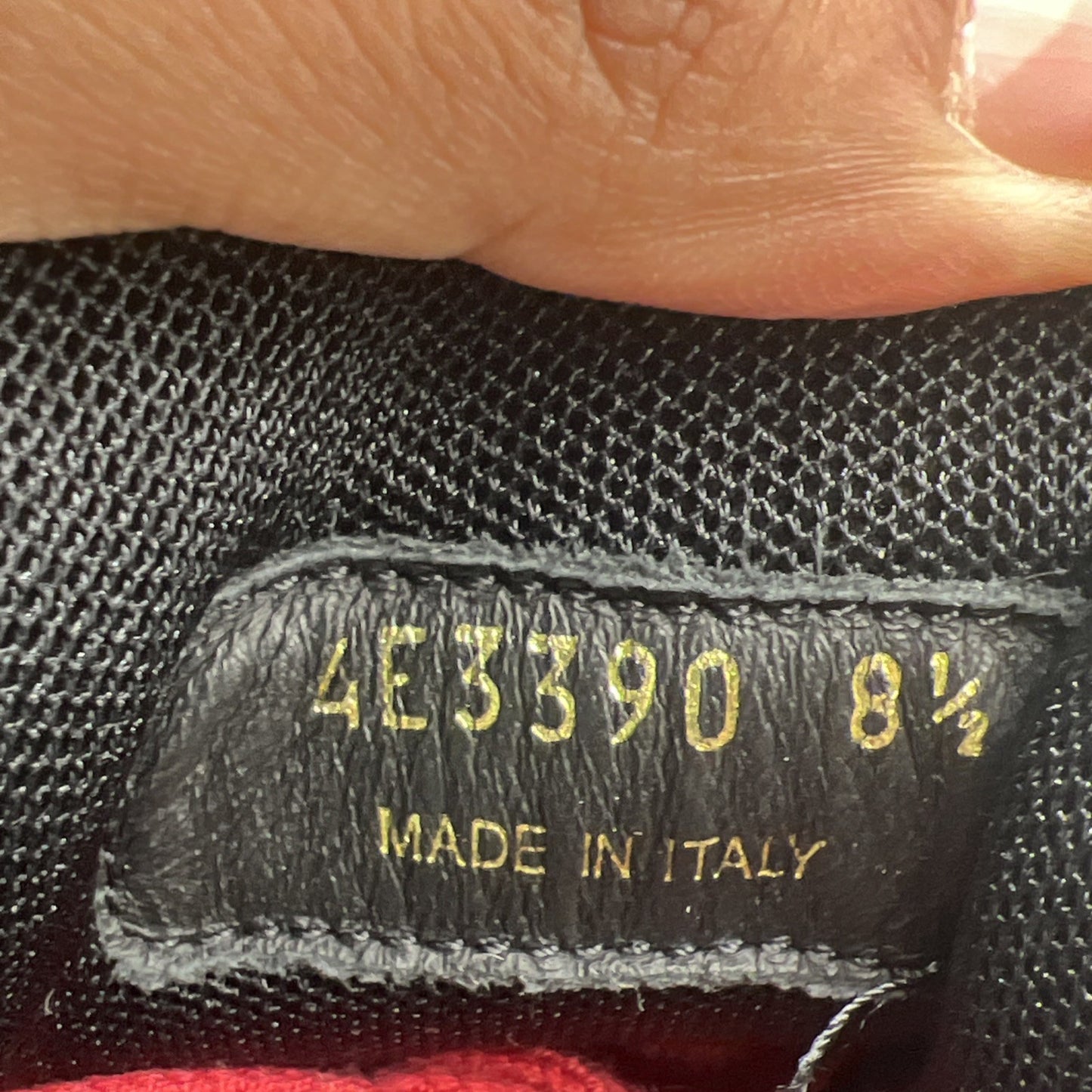 Size 8.5P - PRADA Men's Americas Cup Sneakers Red