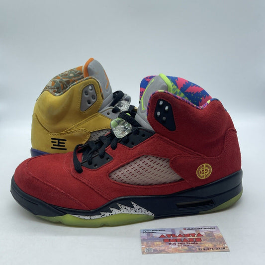 Size 10.5 - Jordan 5 Retro SE Solar Orange Red Yellow Multi (CZ5725-700)