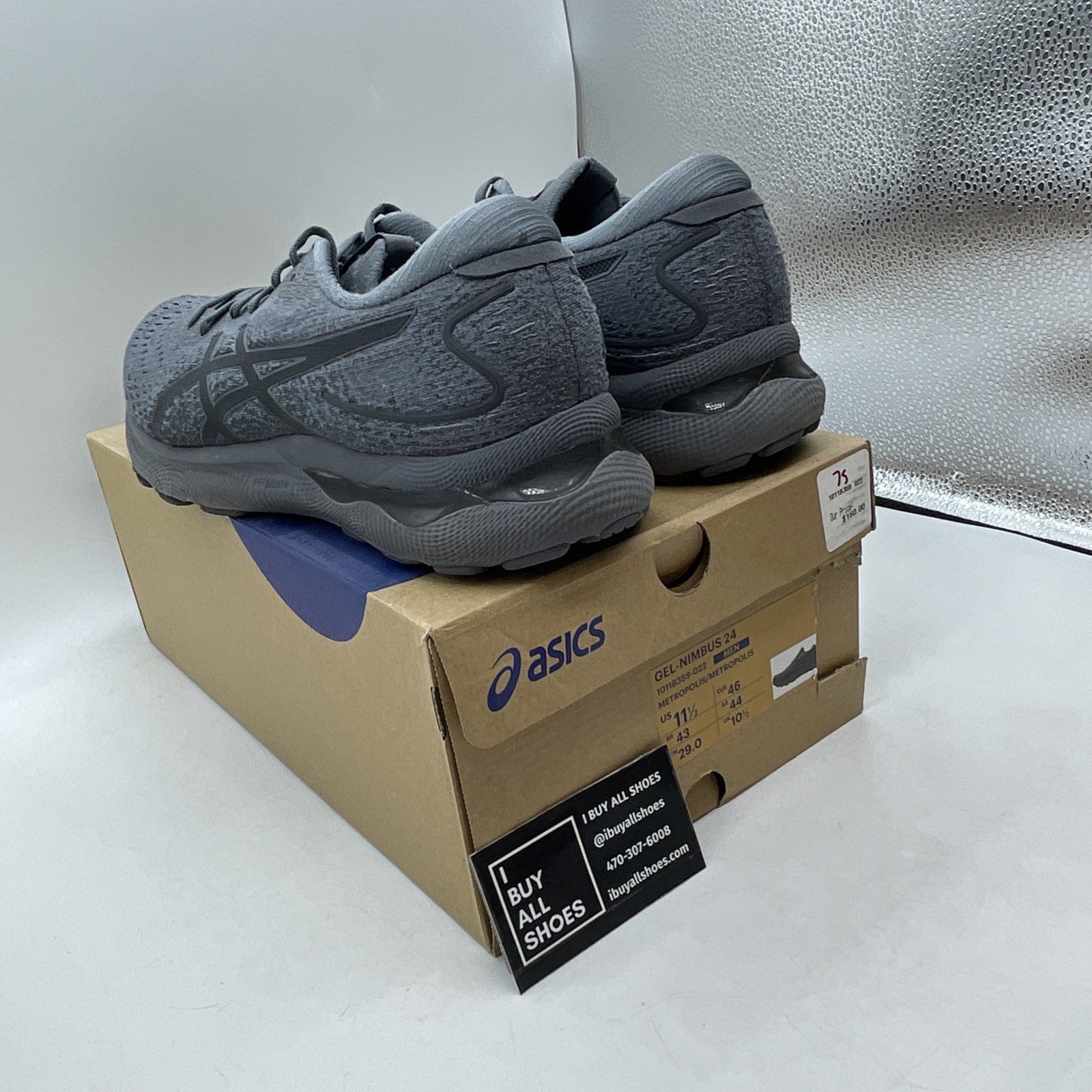 Size 11.5 - Asics Gel-Nimbus 24 Metropolis