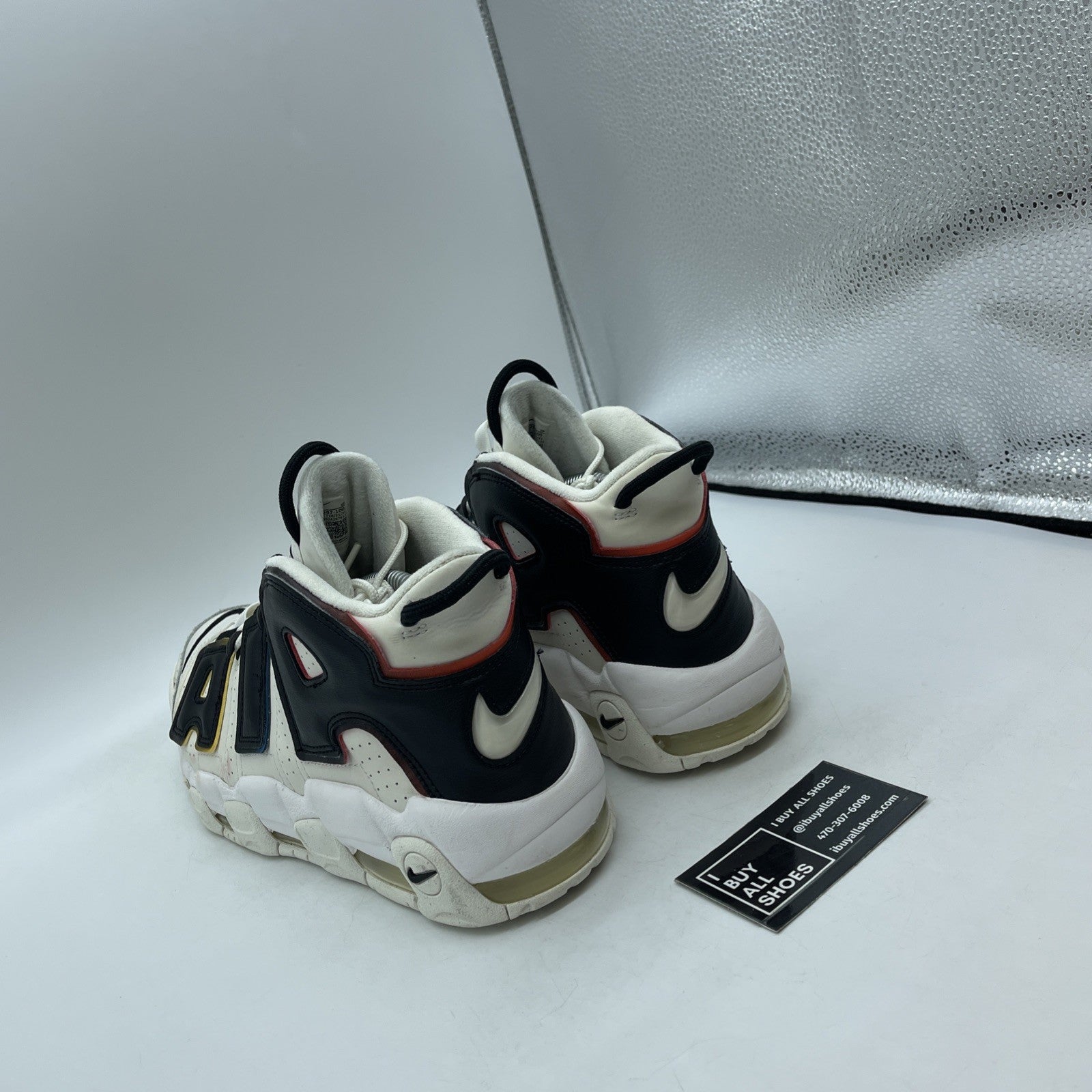 Size 10.5 - Nike Air More Uptempo '96 Primary Colors Suede Leather (DM1297-100)