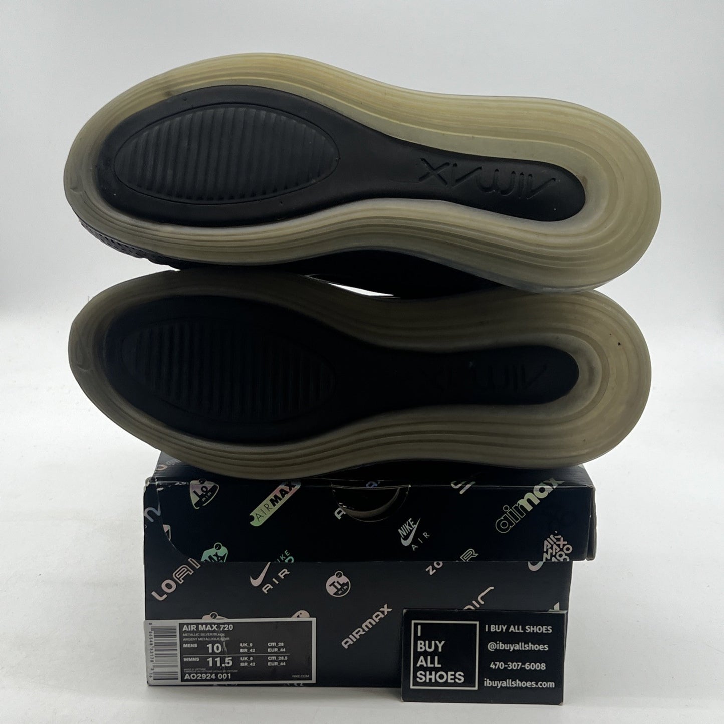 Size 10 - Nike Air Max 720 Northern Lights Night (AO2924-001)
