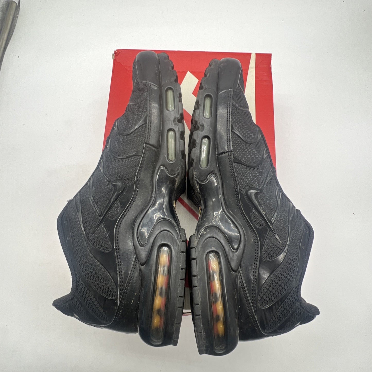 Size 12 - Nike Air Max Plus Low Triple Black (604133-050)