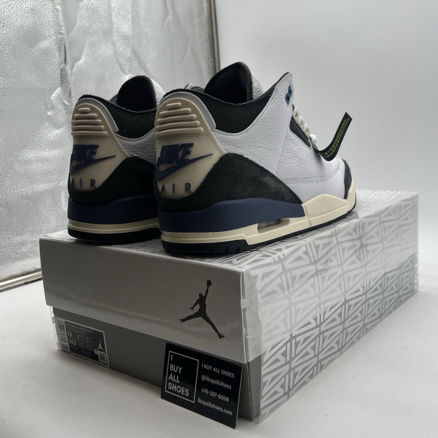 Size 13 - A Ma Maniére x Air Jordan 3 Retro OG SP For The Love (HV8571-100)