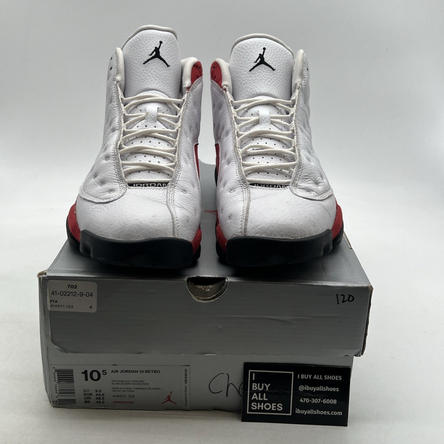 Size 10.5 - Air Jordan 13 Retro Chicago 2017 (414571-122)