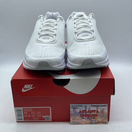 Size 10 - Nike Air Max DN White Metallic Silver Red Black (DV3337-101)