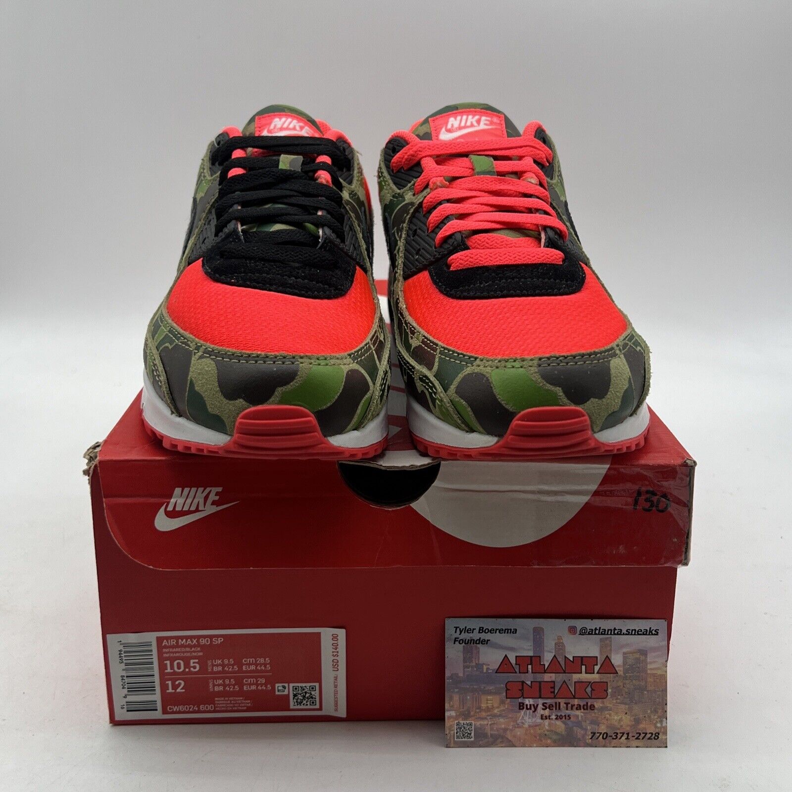 Size 10.5 - Nike Air Max 90 SP 2020 Reverse Duck Camo (CW6024-600)