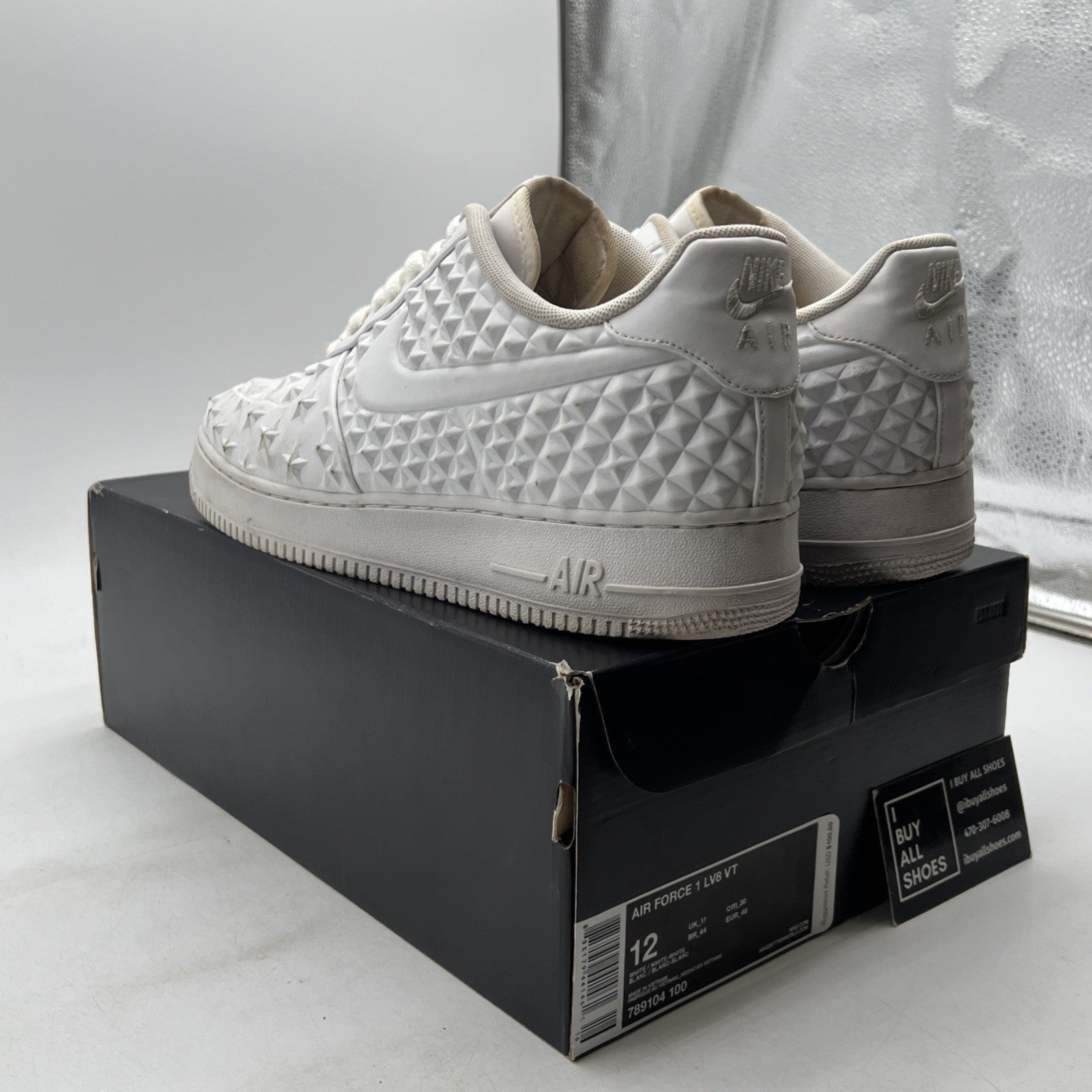 Size 12 - Nike Air Force 1 ’07 LV8 VT Low Independence Day (789104-100)