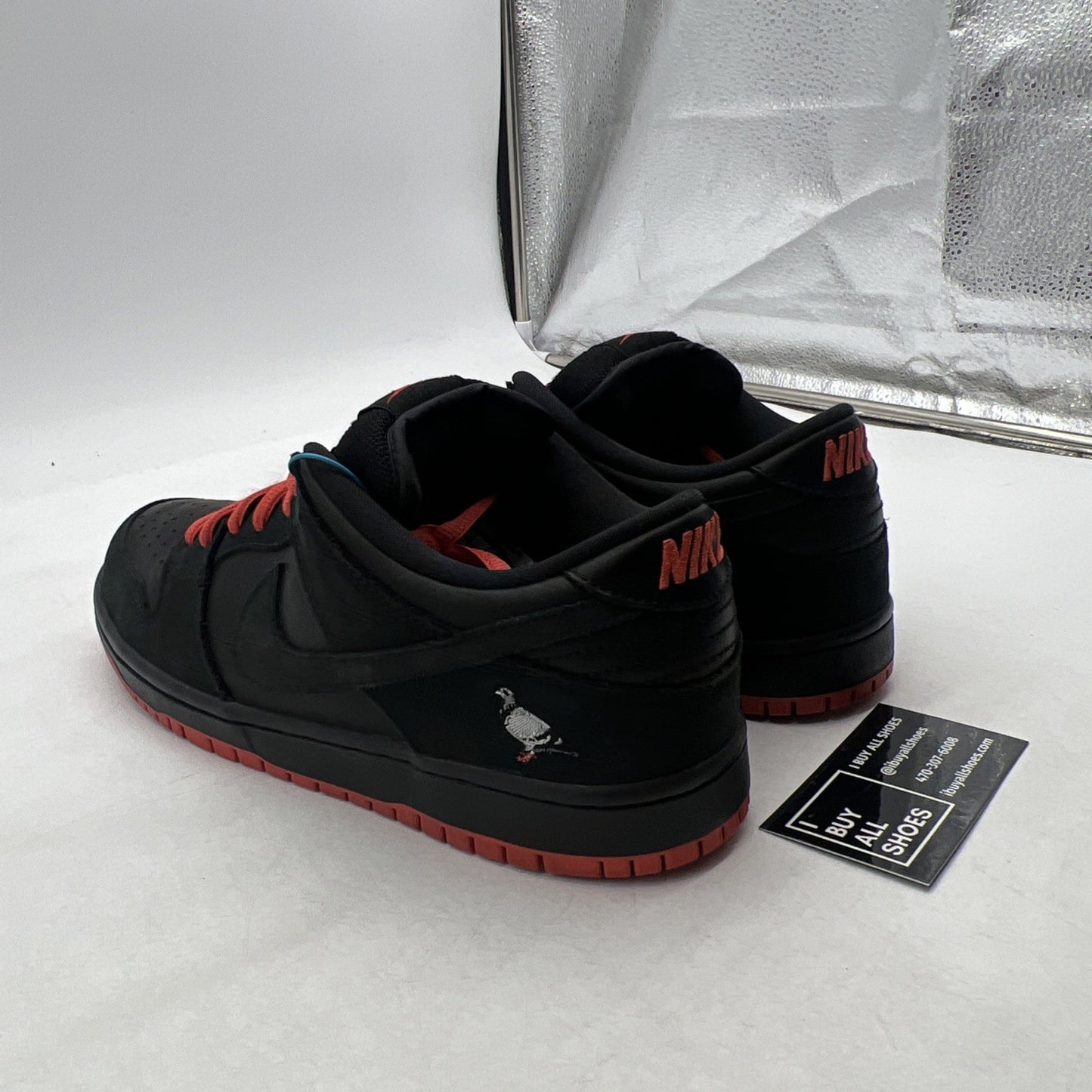 Size 10 - Jeff Staple x Nike Dunk Pro SB Low Black Pigeon (883232-008)