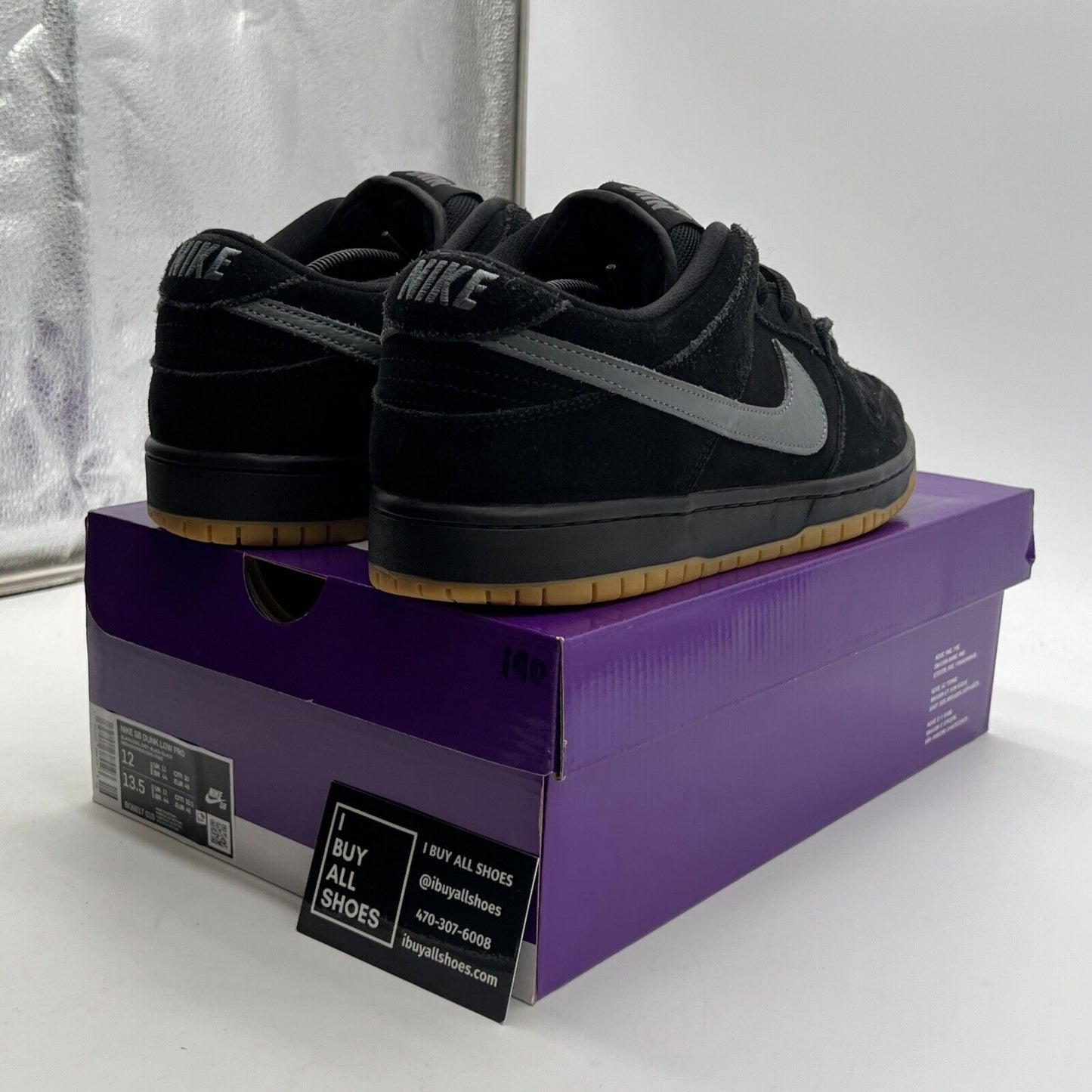 Size 12 - Nike SB Dunk Low Pro Fog (BQ6817-010)