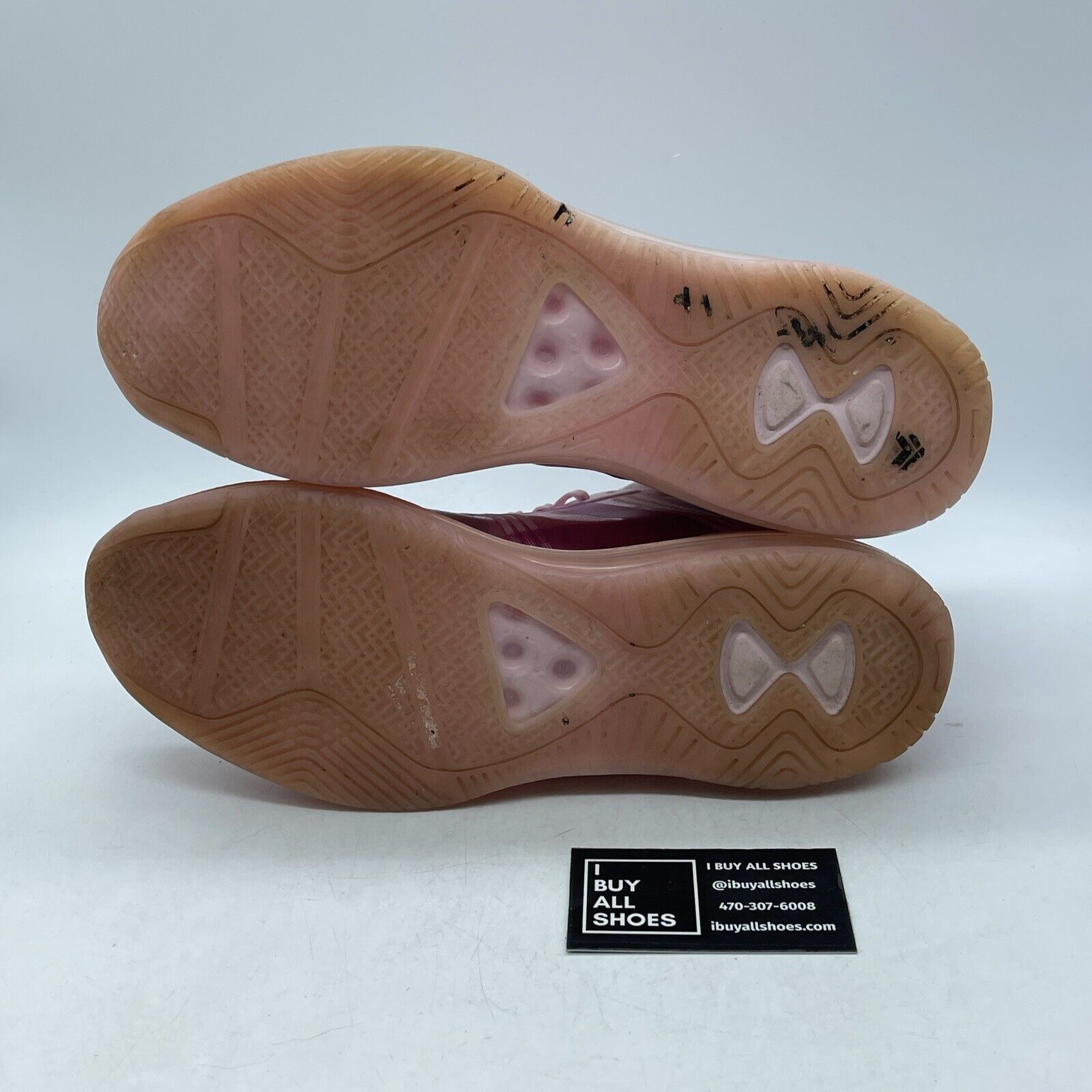 Size 11.5 - Nike John Elliott x LeBron Icon Tulip Pink Suede (AQ0114-600)
