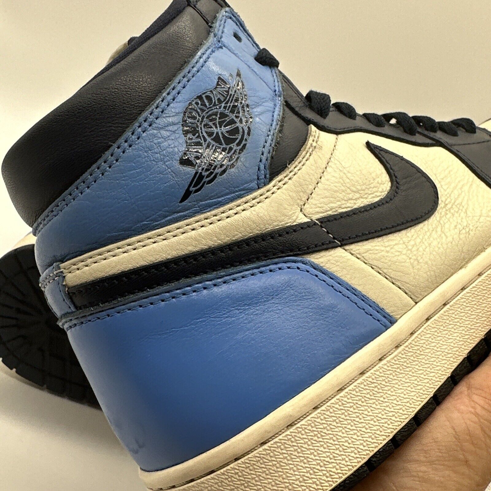 Size 12 - Jordan 1 Retro OG High Obsidian UNC 2019