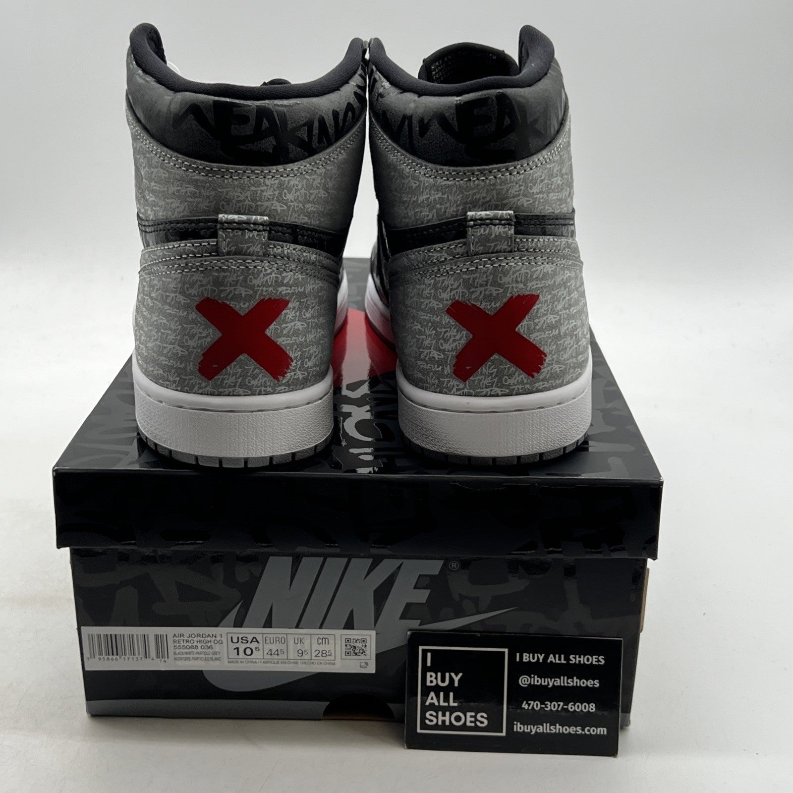 Size 10.5 - Air Jordan 1 OG High Rebellionaire (555088-036)