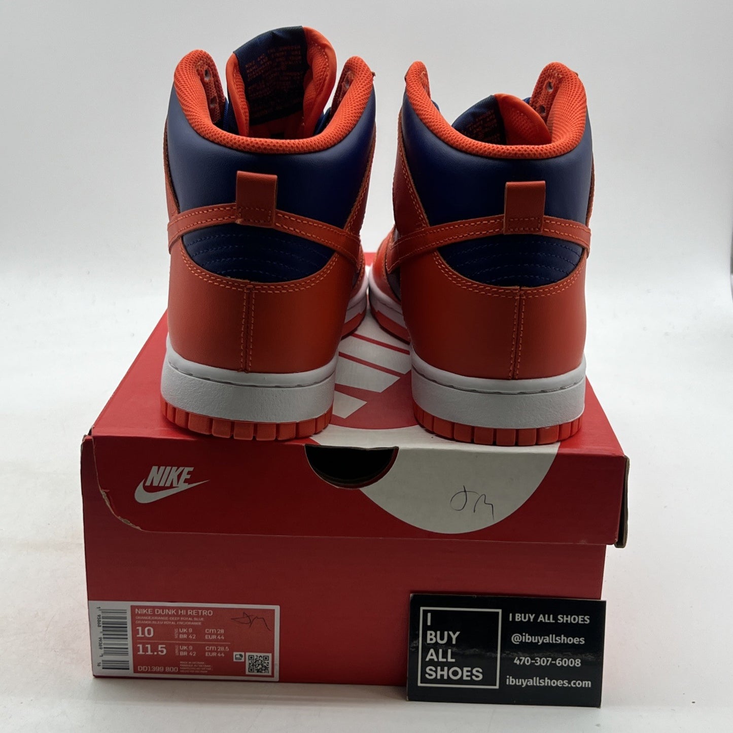 Size 10 - Nike Dunk High Knicks (DD1399-800)