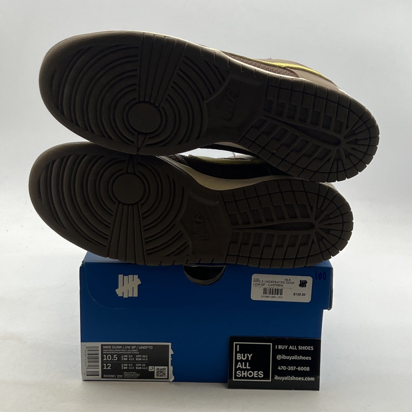 Size 10.5 - Nike Undefeated x Dunk SP Low Canteen (DH3061-200)