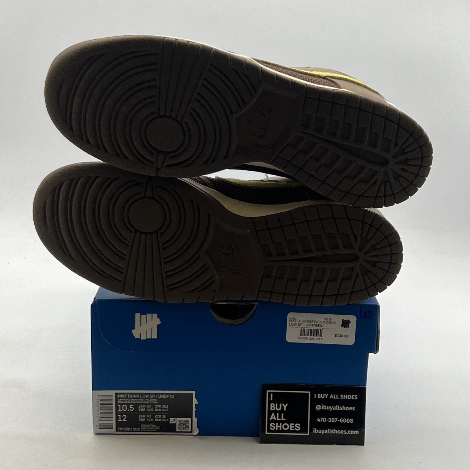 Size 10.5 - Nike Undefeated x Dunk SP Low Canteen (DH3061-200)