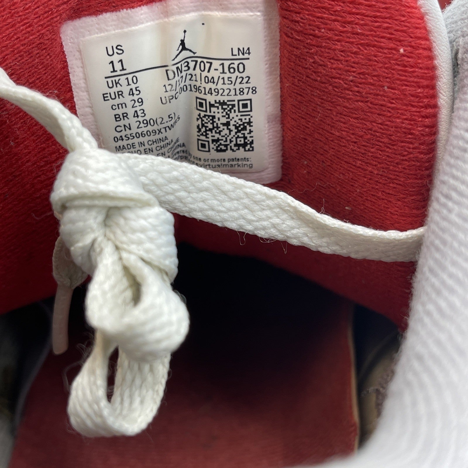 Size 11 - Jordan 3 Retro Mid Fire Red Grey White Suede Leather (DN3707-160)
