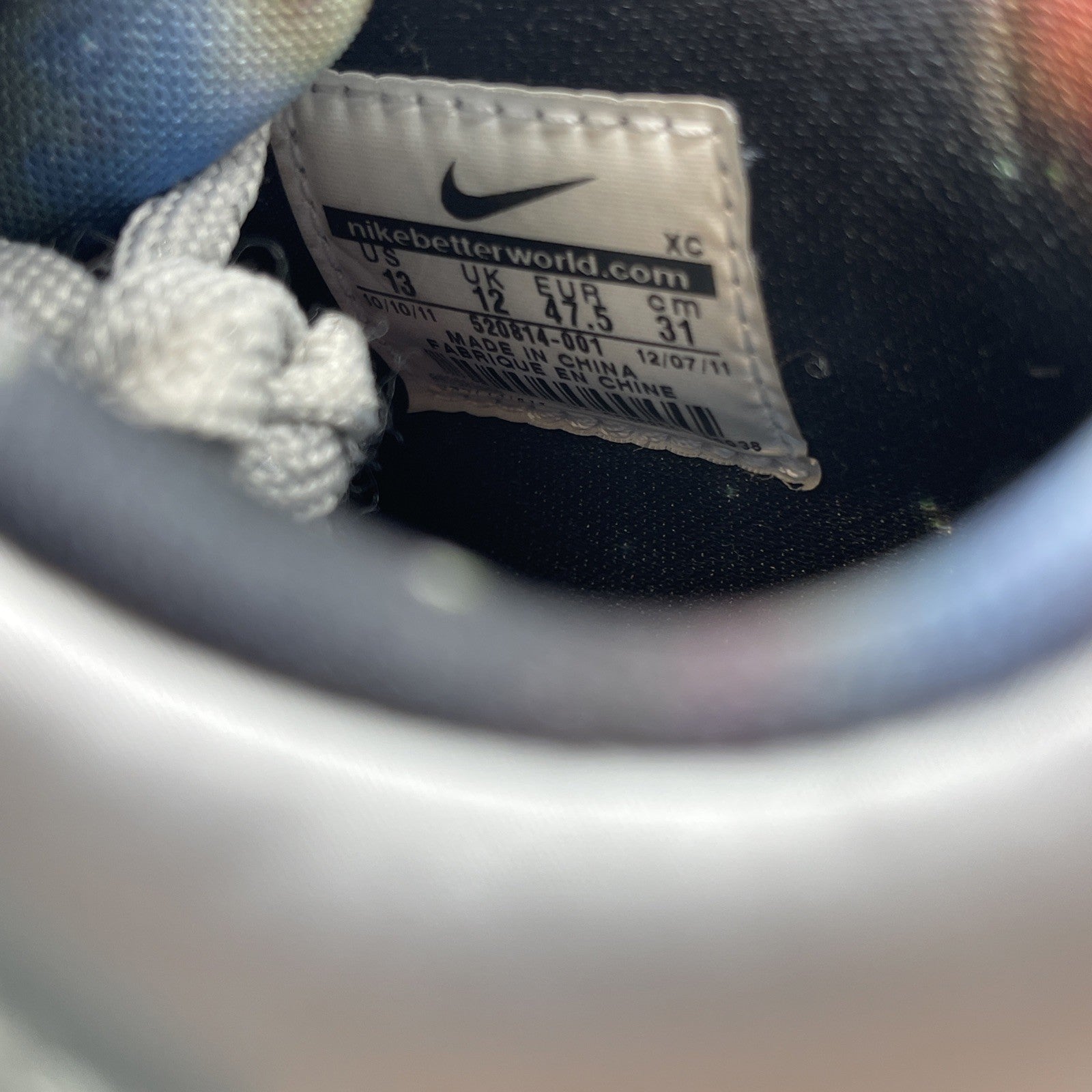 Size 13 - Nike Zoom KD 4 2012 All Star - Galaxy Grey Orange Suede (520814-001)