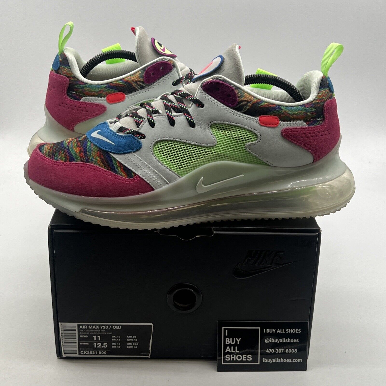 Size 11 - Nike Odell Beckham Jr x Air Max 720 Young King Of The Drip CK2531-900