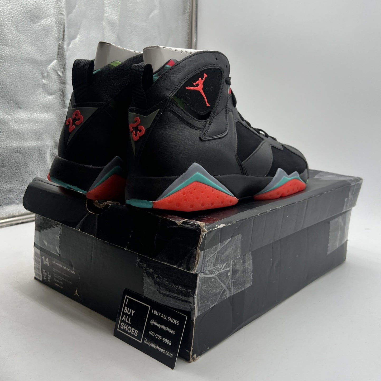 Size 14 - Air Jordan 7 Retro 30th Barcelona Nights (705350-007)