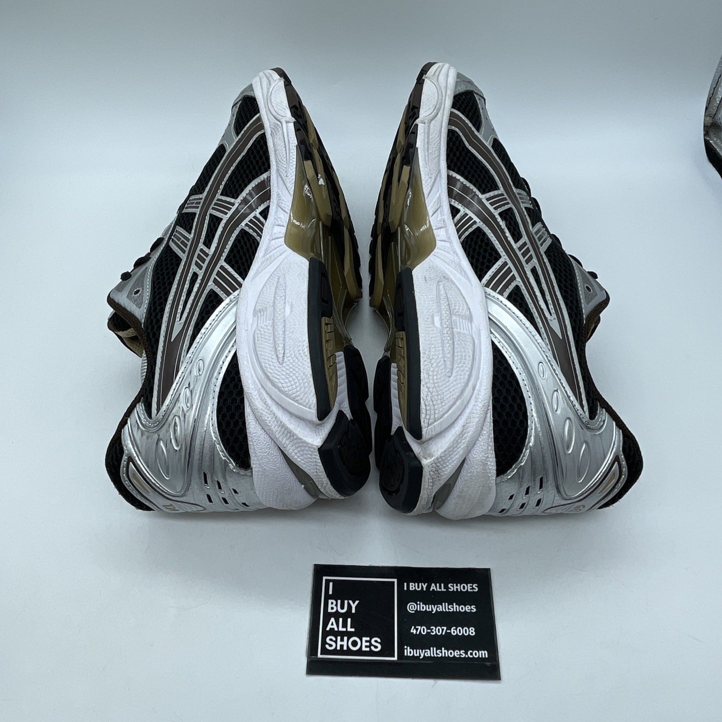 Size 12 - ASICS Gel Kayano 14 'Black Coffee' Silver Leather Suede (1201A019-004)