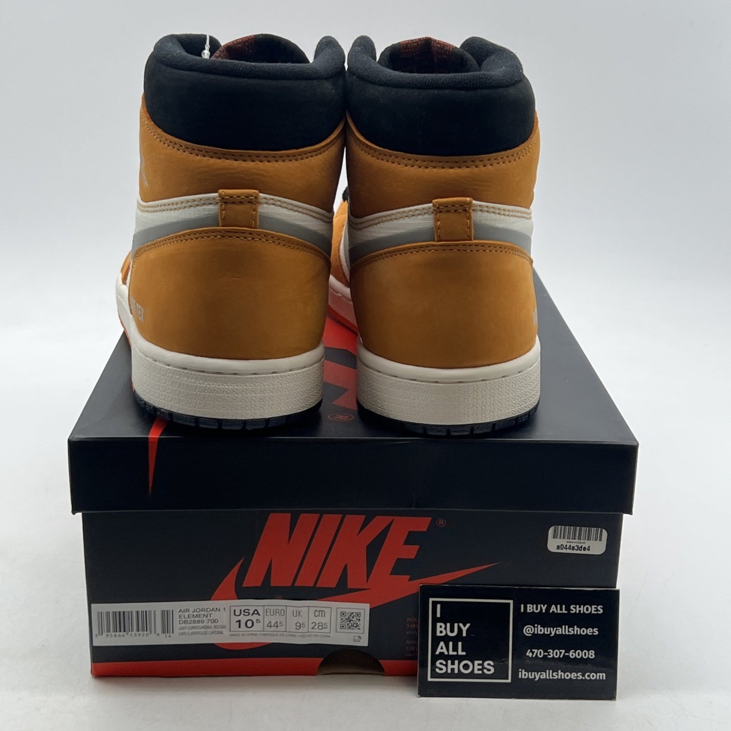 Size 10.5 - Air Jordan 1 Element GORE-TEX High Light Curry (DB2889-700)