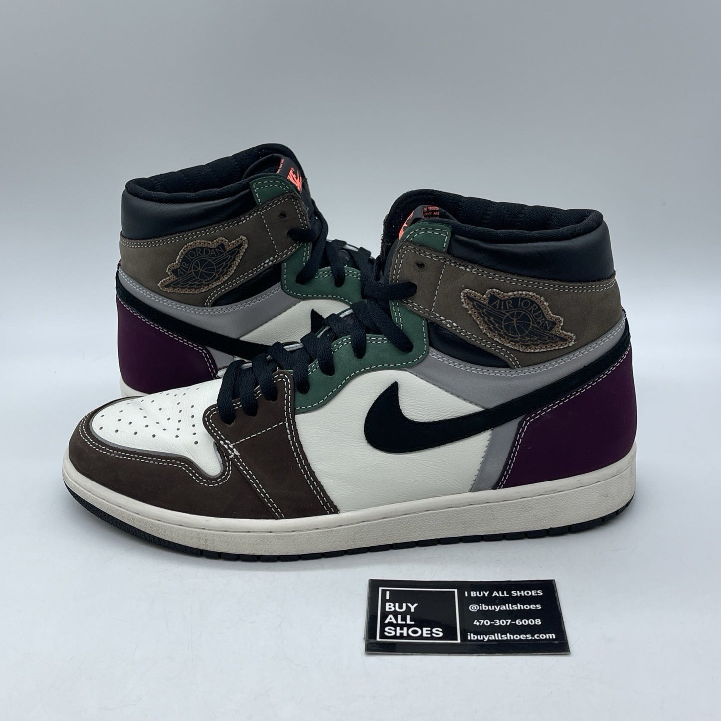 Size 12 - Jordan 1 High OG Crafted Brown Purple Suede Leather (DH3097-001)