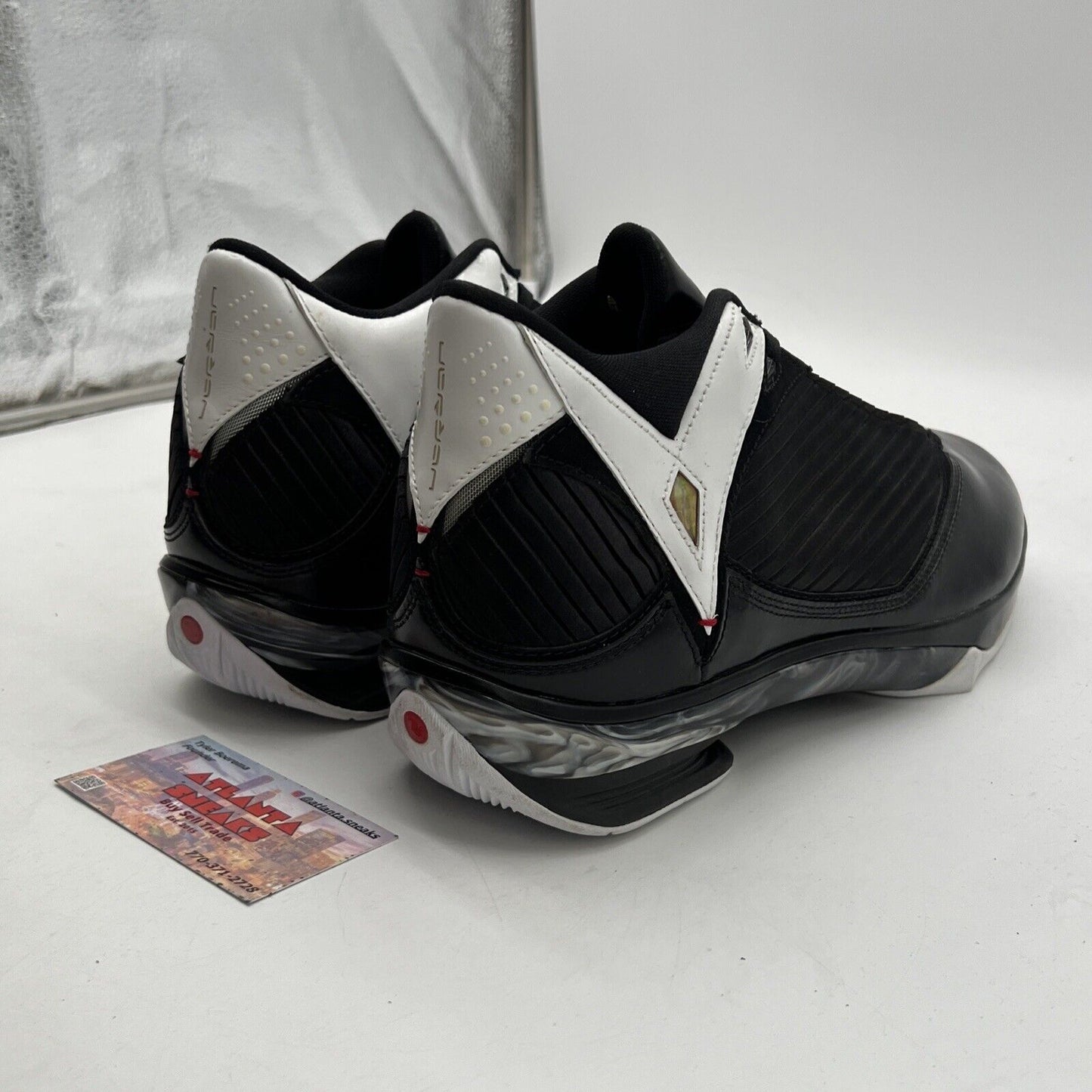 Size 12 - Air Jordan 2009 Black White (343085-062)