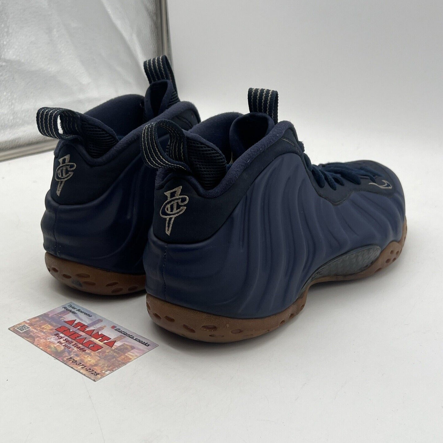 Size 8 - Nike Air Foamposite One Midnight Navy Gum (314996-405)