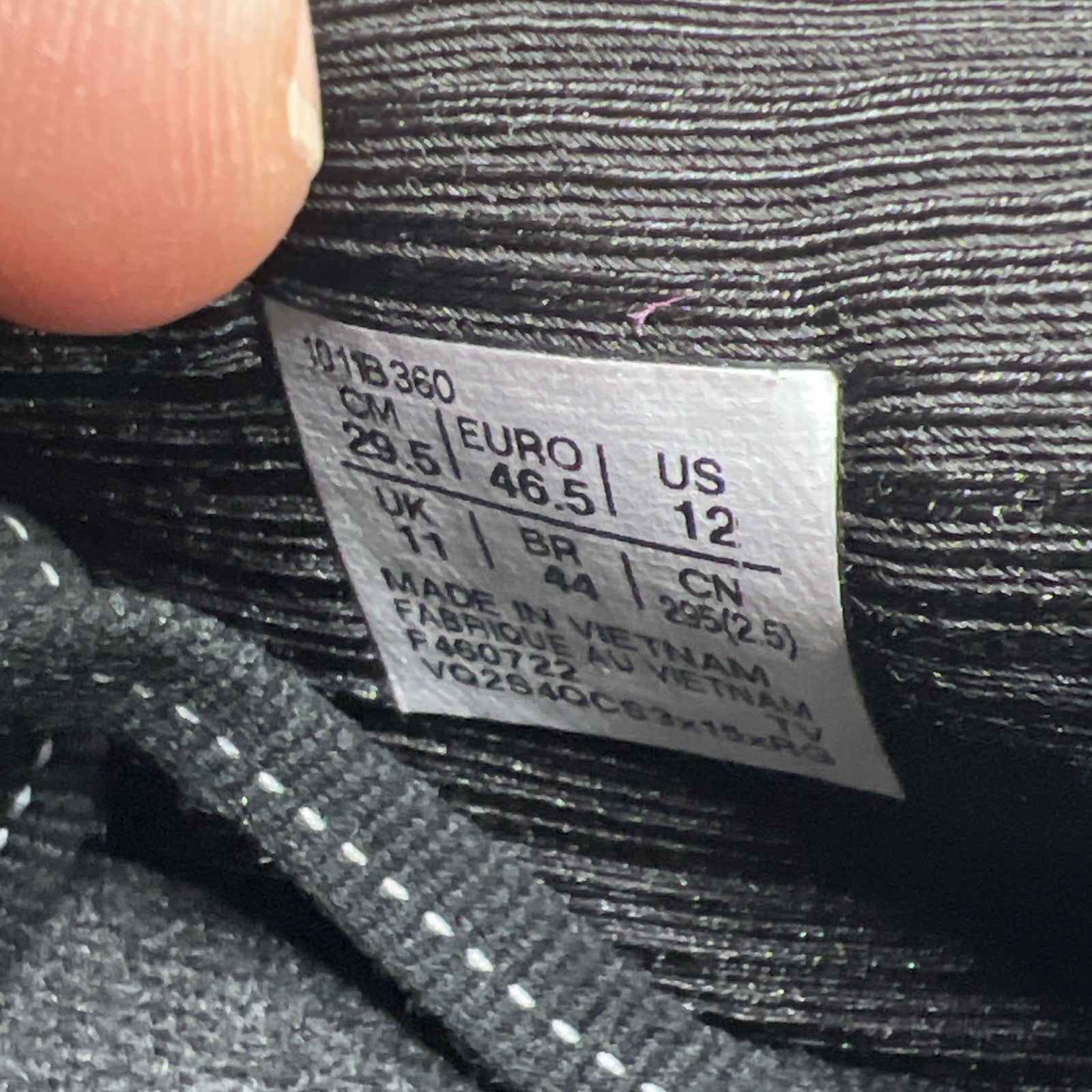 Size 12 - ASICS GEL-NIMBUS™ 24 MK Running Shoes in Black/Black (1011B360-002)