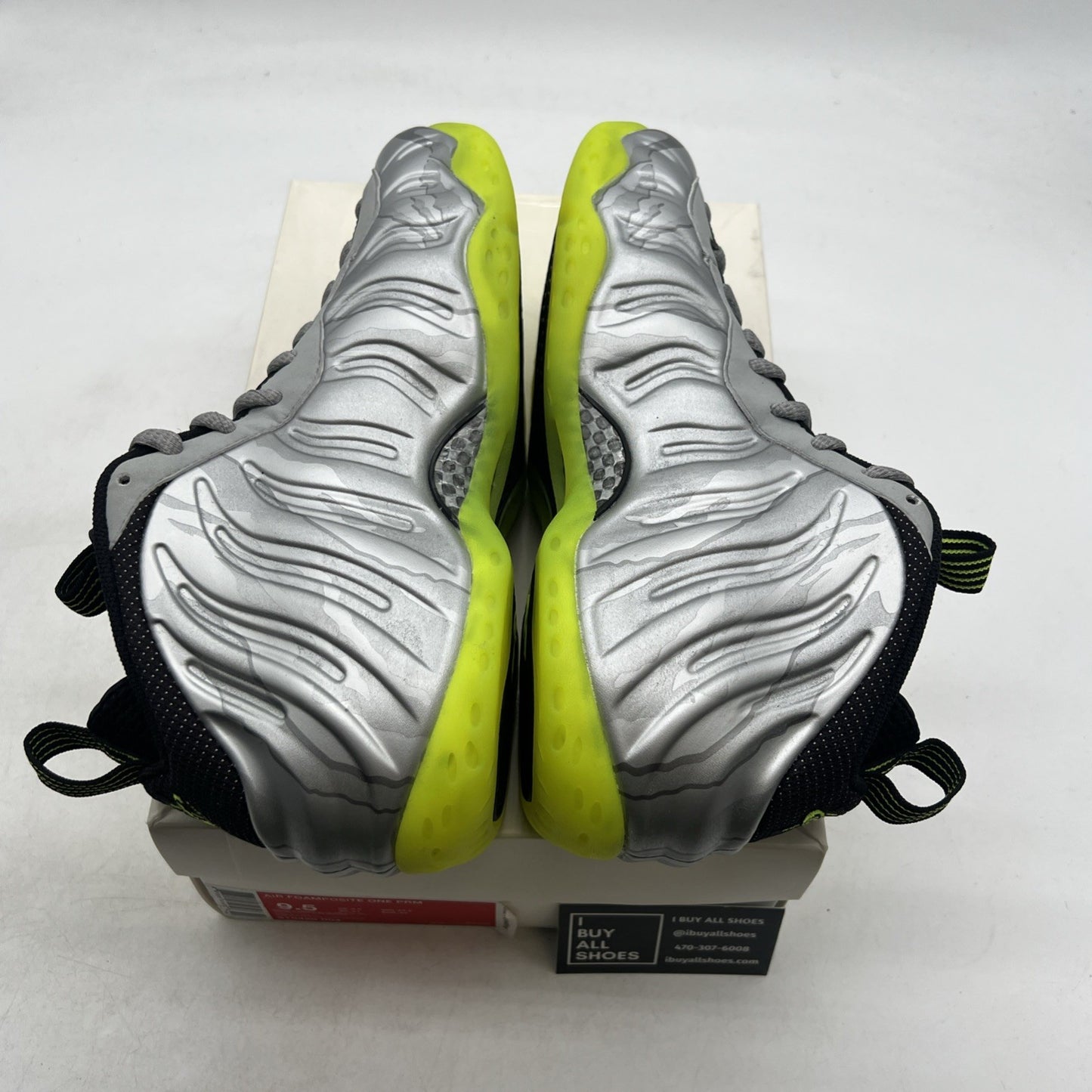 Size 9.5 - Nike Air Foamposite One Prm Metallic Camo (575420-004)