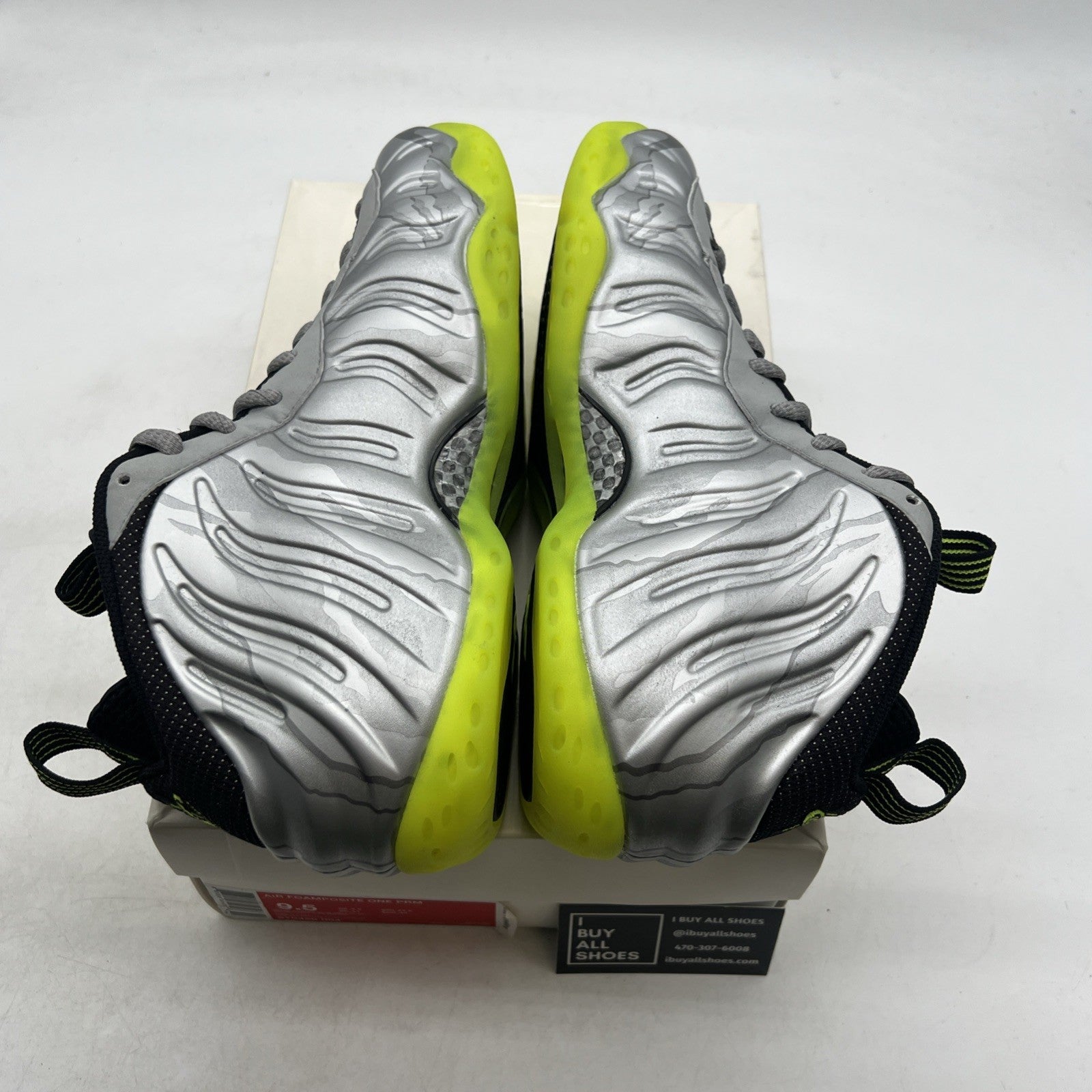 Size 9.5 - Nike Air Foamposite One Prm Metallic Camo (575420-004)
